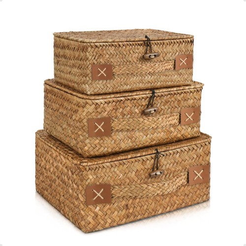 Rattan aufbewahrung korb - korb, mit