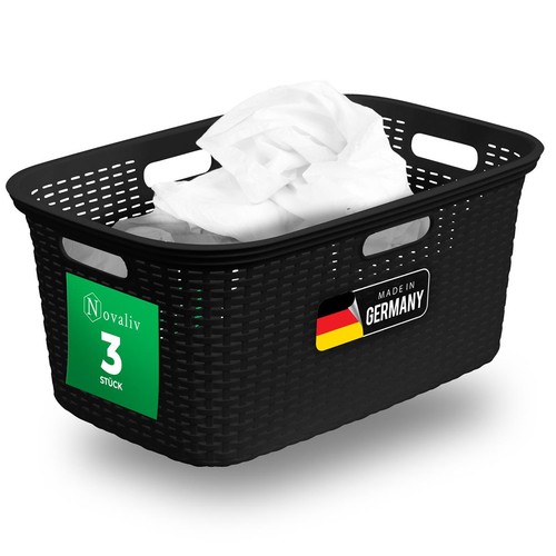Novaliv wäschekorb stück - wäschekorb, 3
