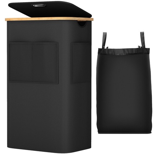 Laundry basket with lid - laundry,