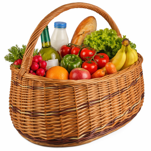 Shopping basket strong - &, large