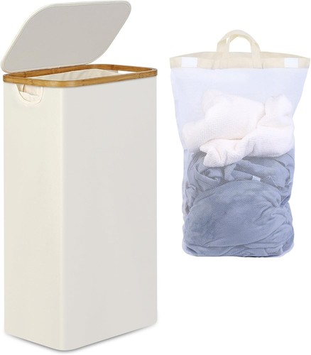 Laundry basket with lid - with, 75