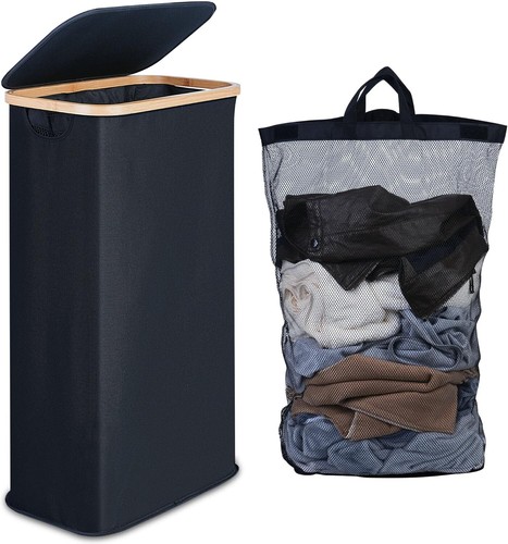 Laundry basket slim litre - laundry,