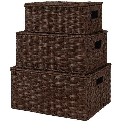 Storage basket with lid - storage,