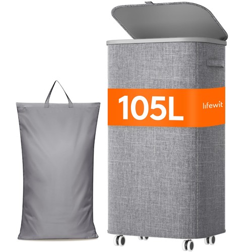 105l laundry basket with - basket,