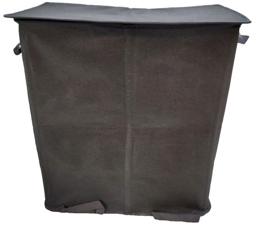 Laundry basket double - basket, lid