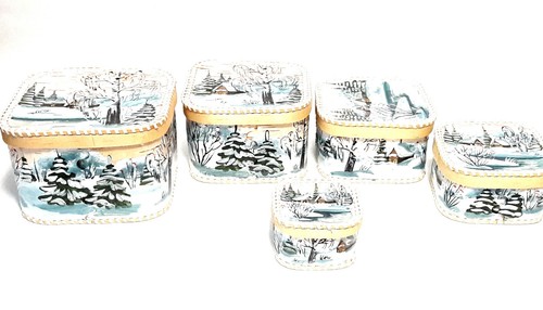 Wooden birch bark bread box - bread,