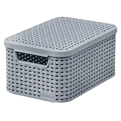 Rattan style storage - rattan, box
