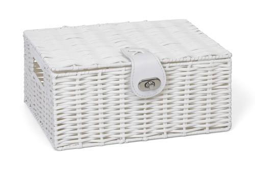 Resin storage basket with lid - resin,