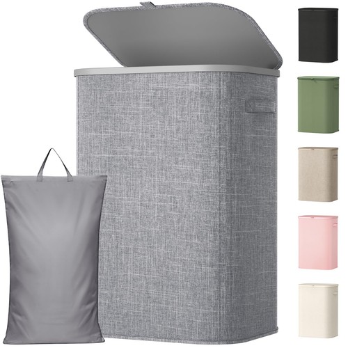 Laundry basket with lid - with, 85l